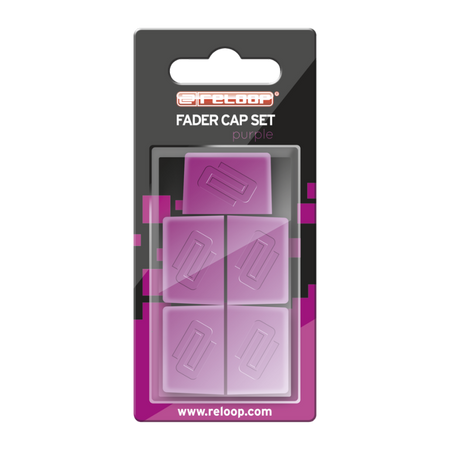Reloop Fader Cap Set Purple – zestaw nakładek na fadery