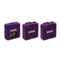 RODE Wireless GO III fioletowy – bezprzewodowy system mikrofonowy