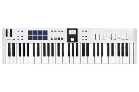 Klawiatura sterująca MIDI – Arturia KeyLab Essential 61 mk3 White