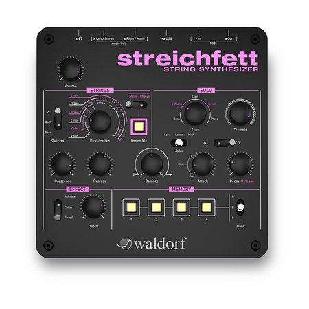 Waldorf Streichfett – syntezator smyczkowy