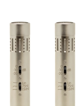 Zestaw mikrofonów pojemnościowych małomembranowych (stereo pair) – Sontronics STC-1S Silver