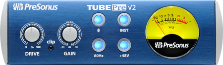 PreSonus TubePre V2 – jednokanałowy przedwzmacniacz mikrofonowy