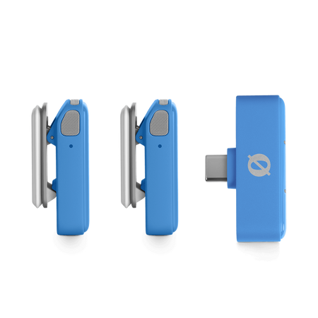 RODE Wireless Micro (USB-C, Blue) – bezprzewodowy system mikrofonowy do smartfonów