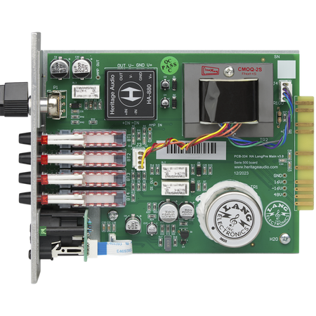 Heritage Audio LANG 312L – przedwzmacniacz mikrofonowy api 500