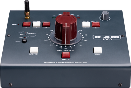 Heritage Audio RAM 1000 – kontroler monitorów z bluetooth