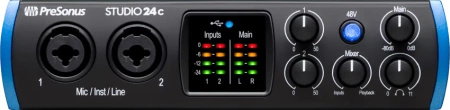 PreSonus Studio 24c – interfejs audio USB