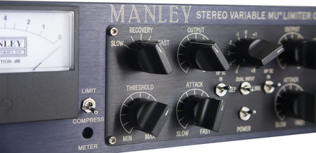 Manley STEREO VARIABLE MU Mastering – lampowy kompresor masteringowy