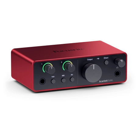 Interfejs audio USB – Focusrite Scarlett Solo 4th Gen