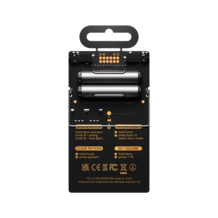 Teenage Engineering PO-12 rhythm – Syntezator perkusyjny i sekwencer