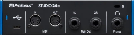 PreSonus Studio 24c – interfejs audio USB