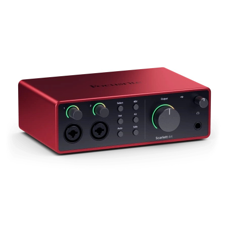Focusrite Scarlett 4i4 4th Gen – interfejs audio USB