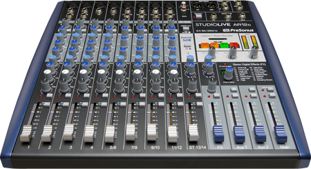 Mikser analogowy z interfejsem audio USB – PreSonus StudioLive AR12c USB