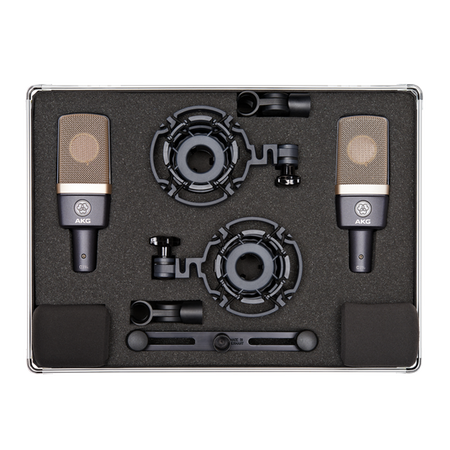 AKG C314 Stereo Set – zestaw mikrofonów pojemnościowych