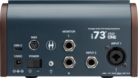Heritage Audio i73 PRO ONE – interfejs audio usb-c