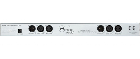 Heritage Audio HA-73X2 Elite – podwójny przedwzmacniacz mikrofonowy