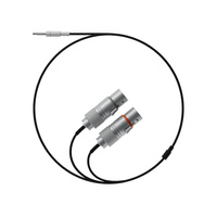Kabel audio - TRS 3.5 mm - 2 × XLR (gniazdo) – Teenage Engineering Textile Cable