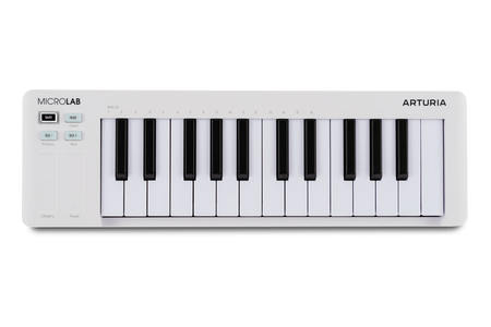 Klawiatura sterująca / kontroler MIDI – Arturia MicroLab mk3 White
