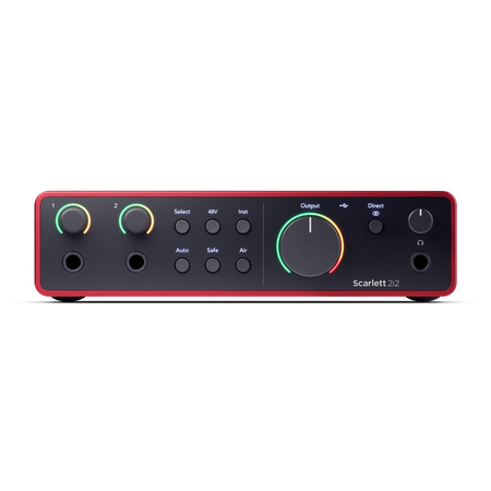Focusrite Scarlett 2i2 4th Gen – interfejs audio USB