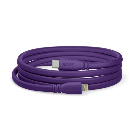 RODE SC19 – kabel USB-C na Lightning 1.5m fioletowy
