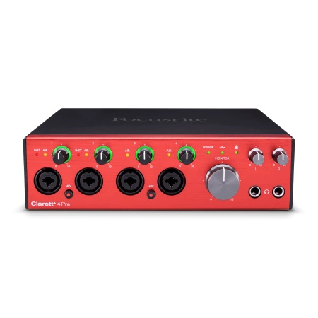 Focusrite Clarett+ 4Pre – interfejs audio USB