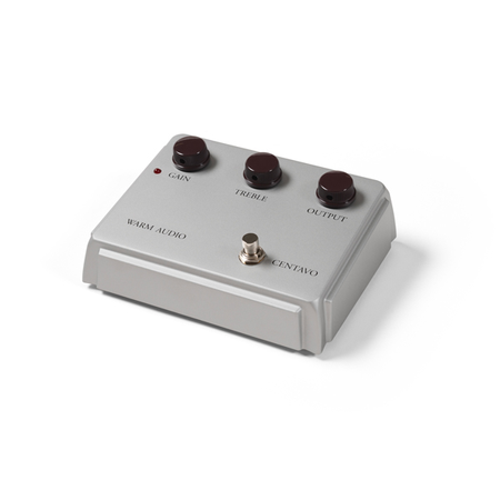 Warm Audio Centavo Overdrive Silver – efekt gitarowy