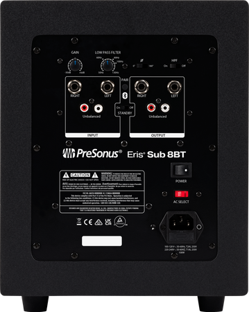 PreSonus Eris Sub 8BT – aktywny subwoofer studyjny