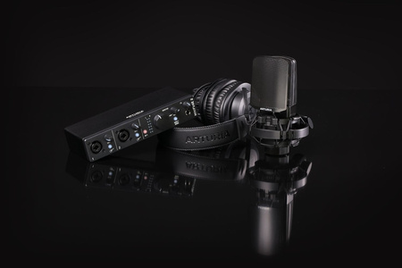 Arturia MiniFuse Recording Pack Black – zestaw nagraniowy