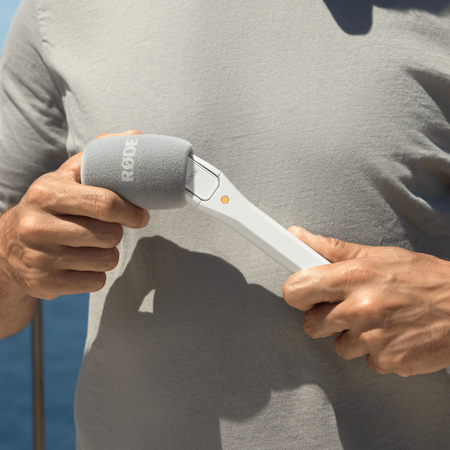 RODE Interview Micro White – adapter ręczny do systemu Wireless Micro