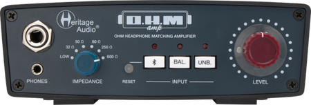 Heritage Audio O.H.M amp – wzmacniacz słuchawkowy z przetwornikiem