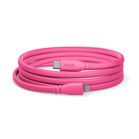 RODE SC19 - Kabel USB-C - Lightning 1.5m różowy