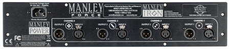 Manley FORCE – 4-kanałowy przedwzmacniacz mikrofonowy