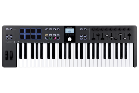 Klawiatura sterująca / kontroler MIDI – Arturia KeyLab Essential 49 mk3 Black