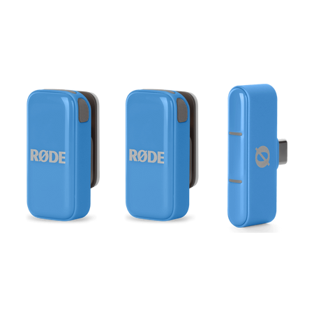 RODE Wireless Micro (USB-C, Blue) – bezprzewodowy system mikrofonowy do smartfonów