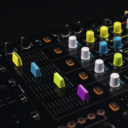 Reloop Fader Cap Set White – zestaw nakładek na fadery