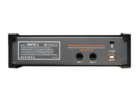 Kurzweil UNiTE-2 – interfejs audio usb