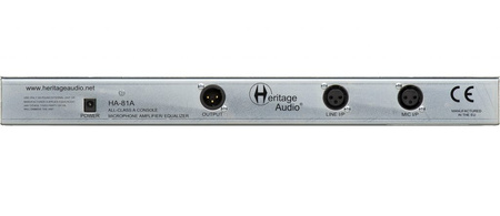 Heritage Audio HA-81A Elite – channel strip mikrofonowy