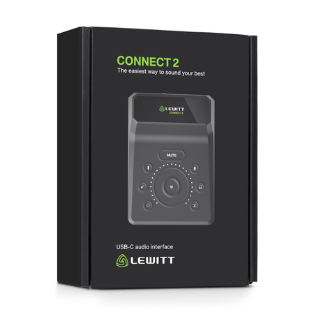 LEWITT CONNECT 2 – interfejs audio USB-C