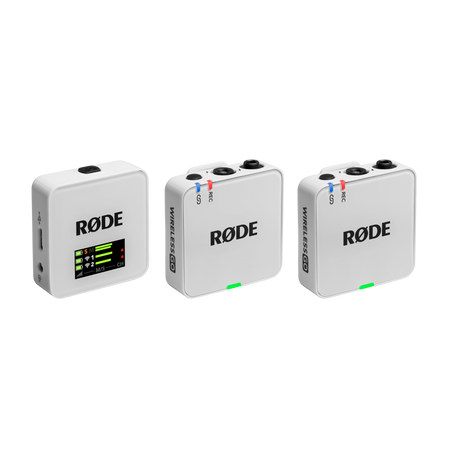 RODE Wireless GO III biały – bezprzewodowy system mikrofonowy