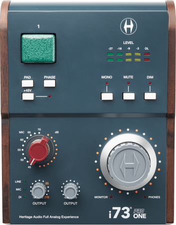 Heritage Audio i73 PRO ONE – interfejs audio usb-c