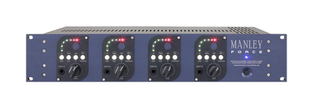 Manley FORCE – 4-kanałowy przedwzmacniacz mikrofonowy