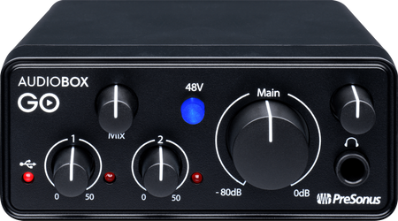 PreSonus AudioBox GO – kompaktowy interfejs audio USB