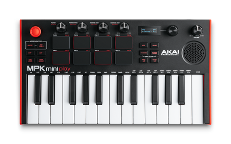 AKAI MPK Mini Play mk3 – klawiatura sterująca MIDI z głośnikiem