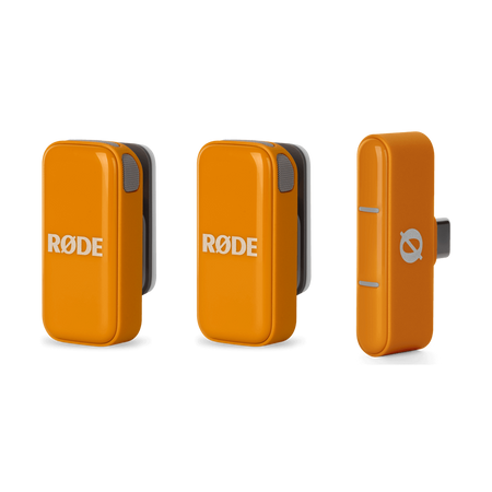 RODE Wireless Micro USB-C Orange – bezprzewodowy system mikrofonowy