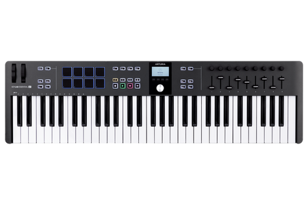 Klawiatura sterująca / kontroler MIDI – Arturia KeyLab Essential 61 mk3 Black