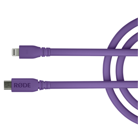 RODE SC19 – kabel USB-C na Lightning 1.5m fioletowy