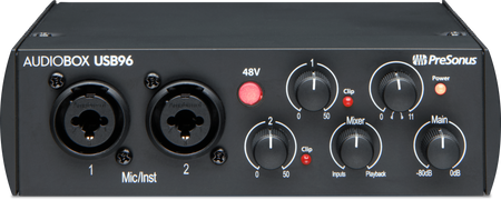 Zestaw do nagrywania – PreSonus AudioBox USB 96 Complete Bundle