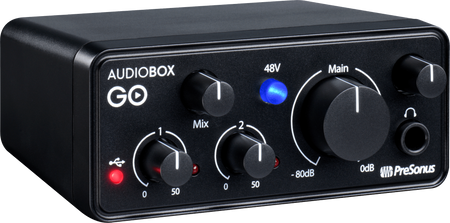 PreSonus AudioBox GO – kompaktowy interfejs audio USB