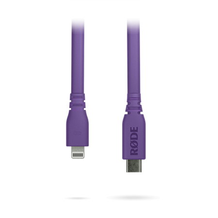 RODE SC19 – kabel USB-C na Lightning 1.5m fioletowy