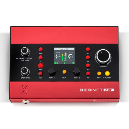 Interfejs audio Dante – Focusrite RedNet X2P