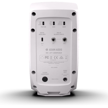 ADAM Audio D3V White – para monitorów studyjnych bliskiego pola
